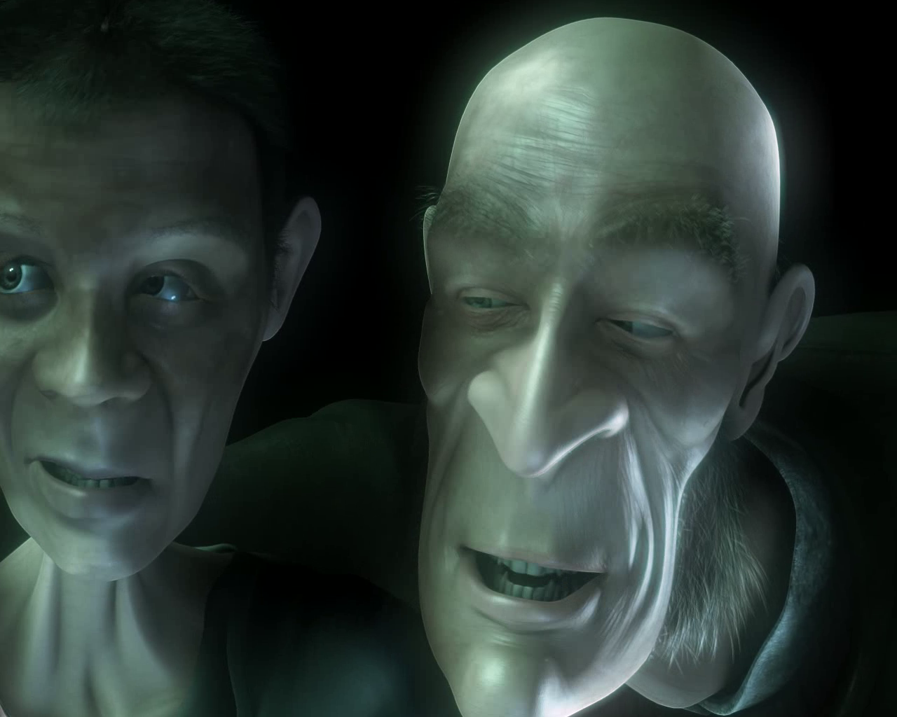 Image 1: Escena de Proog y Emo hablando