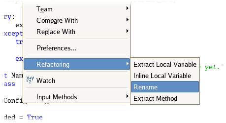 Image 2: Eclipse Screenshot with PyDev