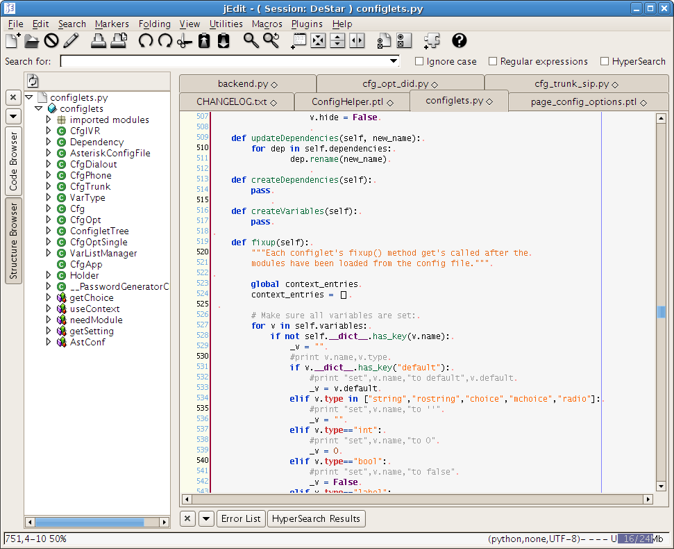 Image 14: Pantallazo-jEdit-Swing-GTK