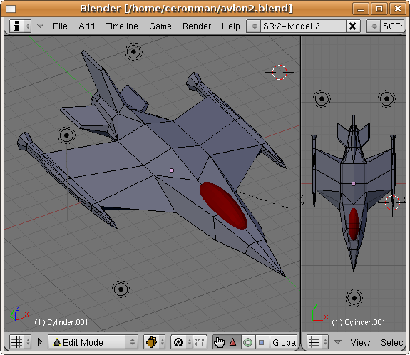Image 1: screenshot-aircraft-blender