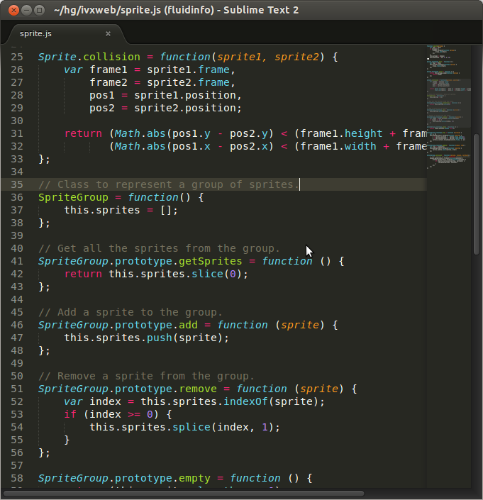 Image 1: Default Color Scheme in ST2