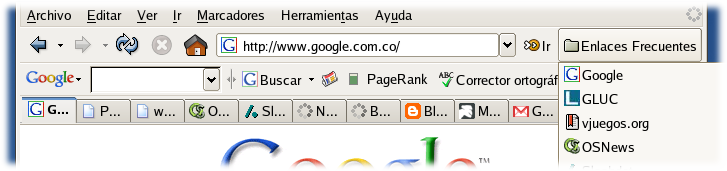 Image 2: Barra de Google para Firefox