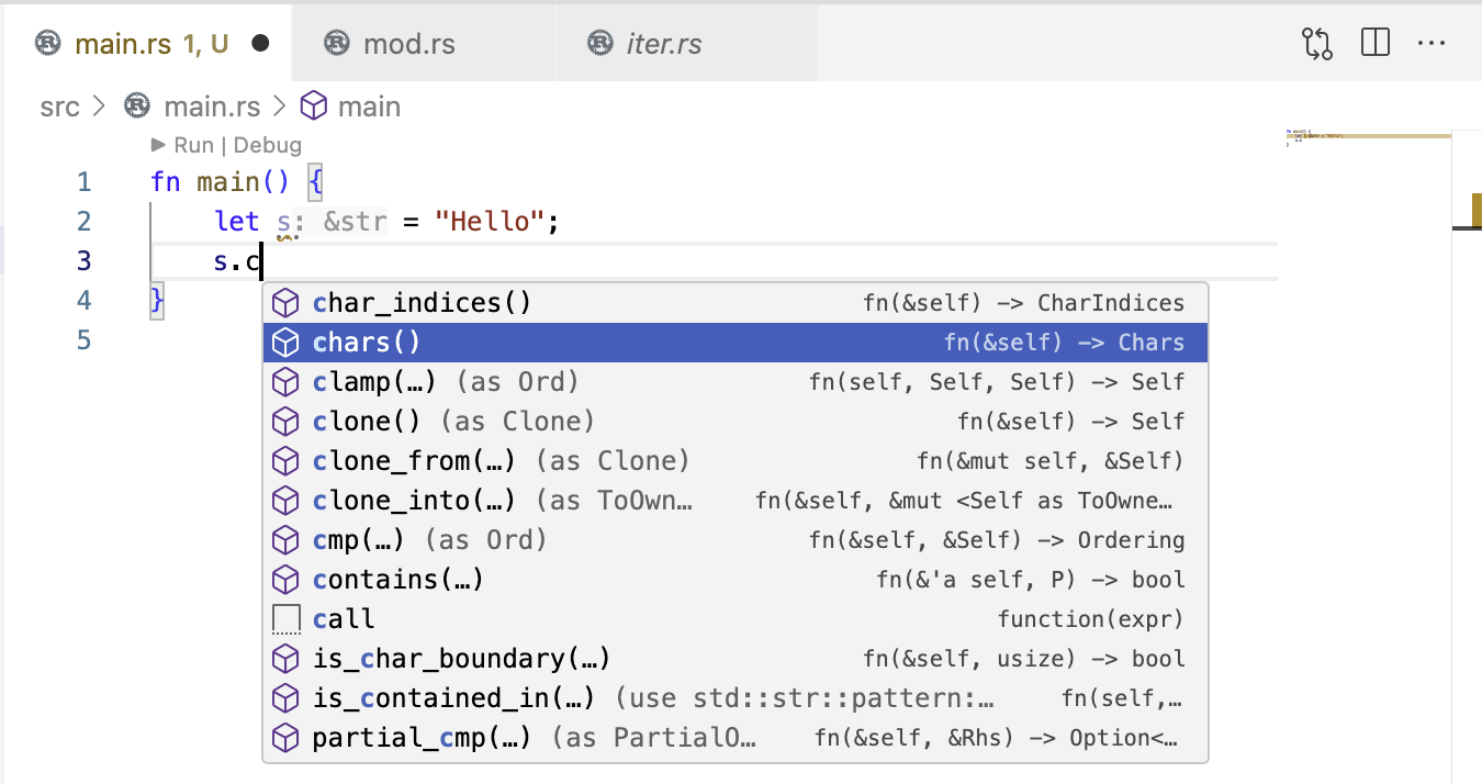 VS Code Screenshot